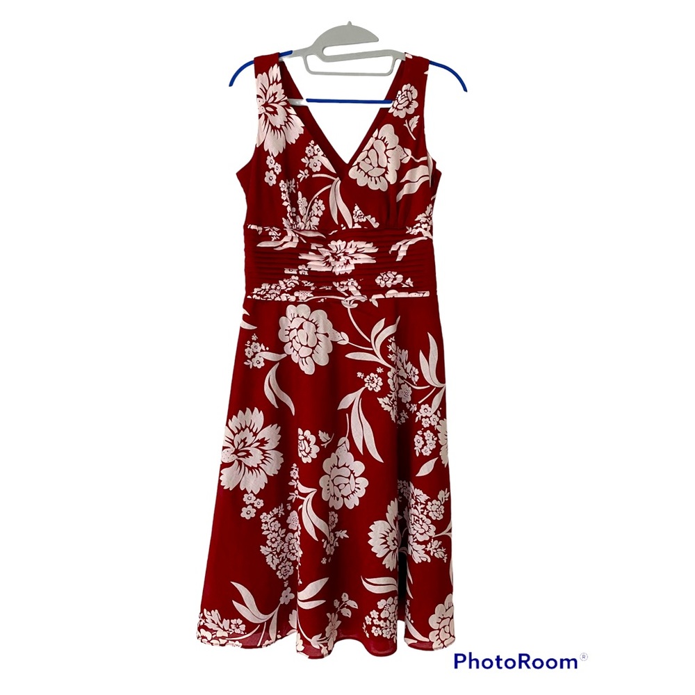 Hawaiian inspired Floral dress by Ann Taylor Dress Size 2